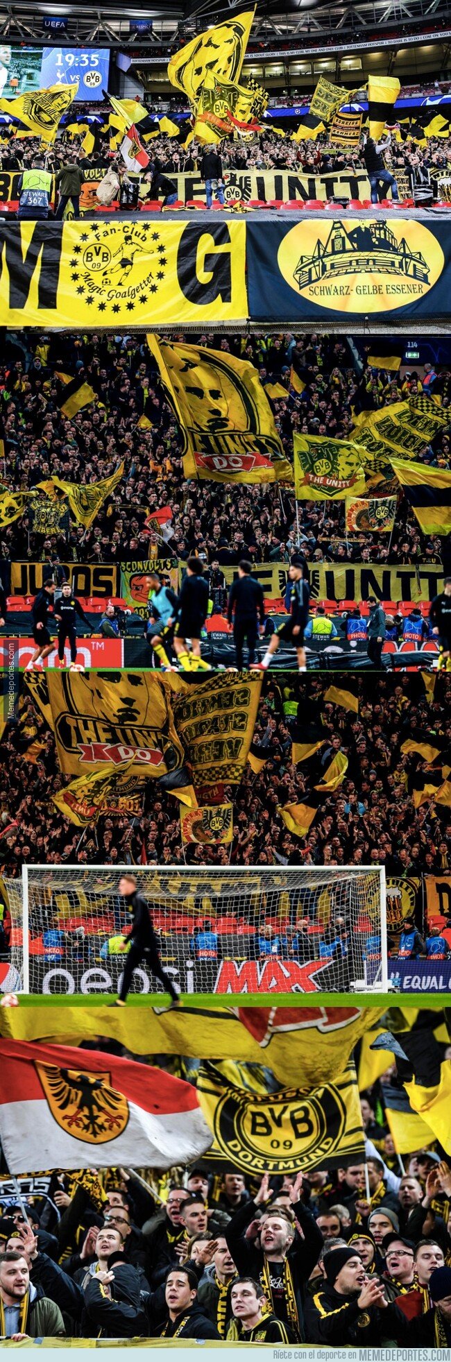 1064385 - Los fans del Dortmund hacen sentir que Wembley sea como su propia casa
