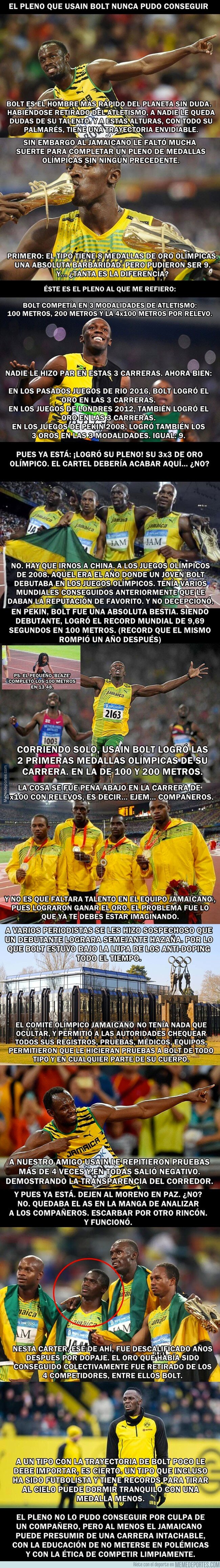 1064499 - El pleno de medallas que Usain Bolt perdió por un compañero