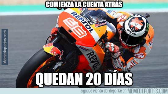 1064757 - 20 días para que empiece Moto GP
