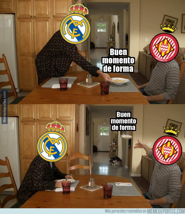 1064859 - Al Girona le dio igual cómo llegaba el Madrid