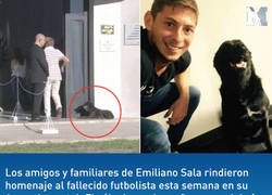 Enlace a La perra de Sala estuvo esperando fuera de su velatorio para decir adiós