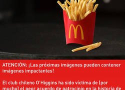 Enlace a Los dorsales de este equipo chileno son patatas fritas, y me está entrando mucha hambre