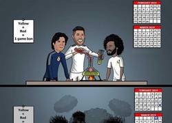 Enlace a El experimento de Ramos con las tarjetas no acabó de salir bien, por @brfootball