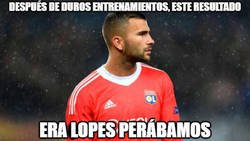 Enlace a Los entrenos del Lyon han dado frutos