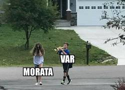 Enlace a Morata y el VAR...