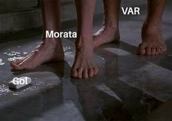 Enlace a Morata y el VAR