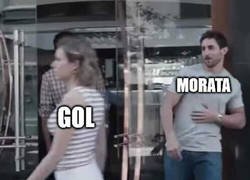 Enlace a A Morata no le dan un respiro