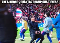Enlace a No sólo Cristiano presumió de cuántas Champions tiene, el Cholo también: