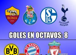 Enlace a Curioso dato que nos deja la Champions hasta ahora