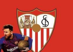 Enlace a Messi se llevó el balón de Sevilla, por @emiliosansolini