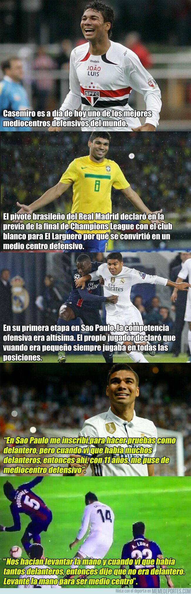 1065758 - La curiosa razón por la que Casemiro se convirtió en mediocentro