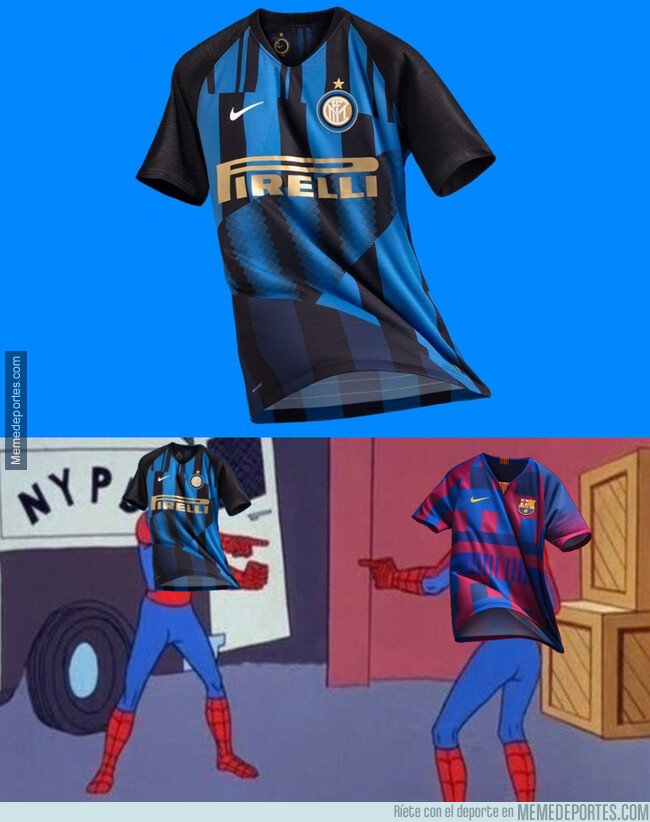 1065822 - Nike copió la idea que tuvo con el Barça para el Inter
