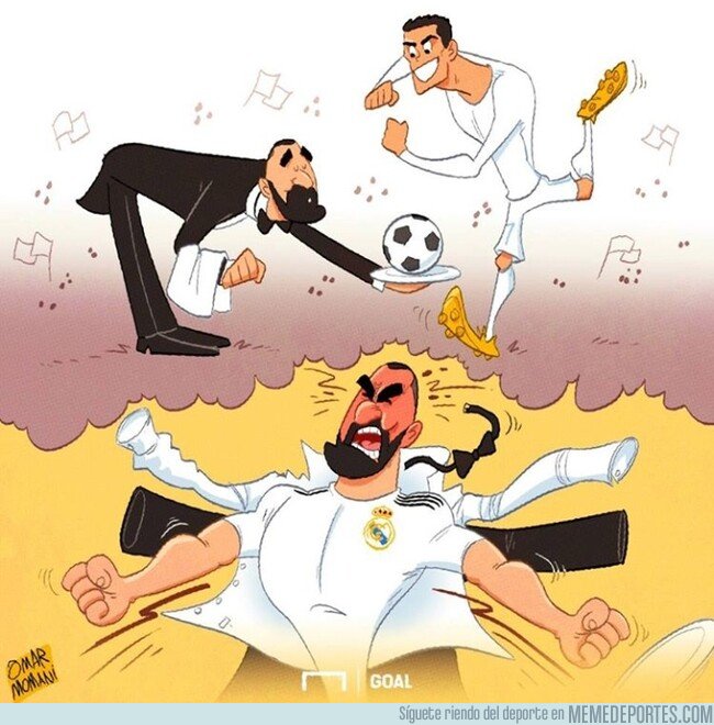 1065832 - Benzema al fin puede ser el delantero que siempre quiso, por @goalglobal