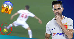 Enlace a Cesc Fàbregas ha inventado una nueva forma de pasar el balón