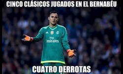 Enlace a El extraño gafe de Keylor
