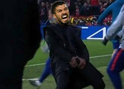 Enlace a Suárez en el Bernabéu