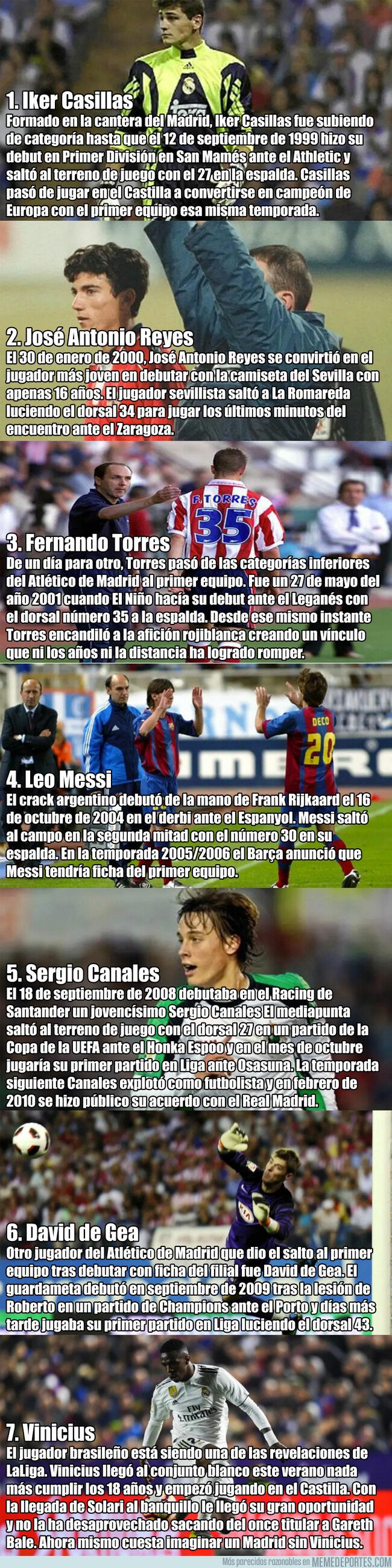 1066109 - 7 jugadores que debutaron en LaLiga con ficha del filial y lo petaron hasta el infinito y más allá. O no