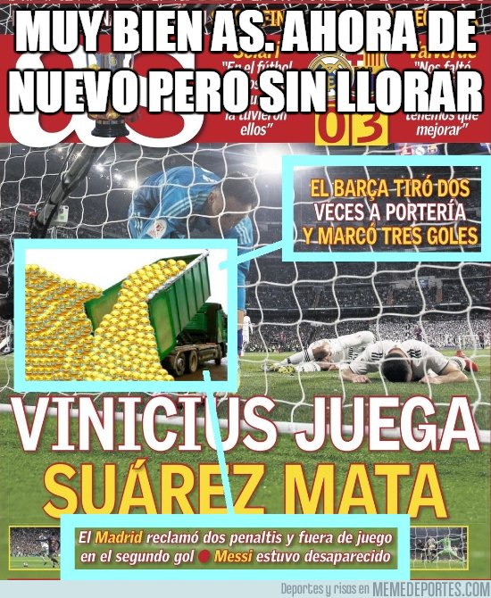 1066127 - Muy bien AS. Ahora de nuevo pero sin llorar