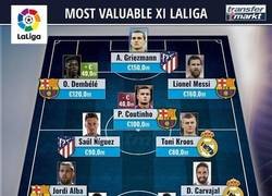 Enlace a El XI más caro de la Liga