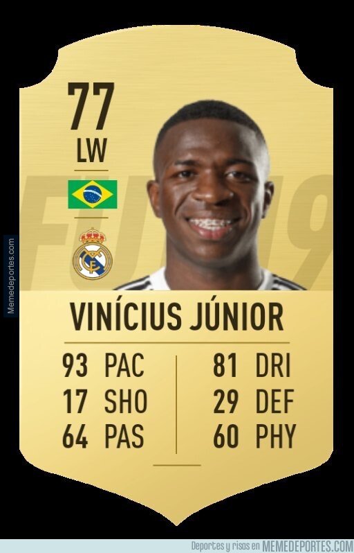 1066412 - EA Sports actualiza las estadísticas de Vinicius