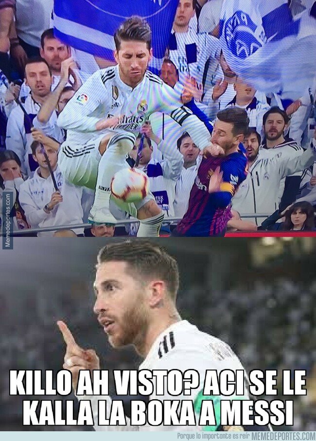 1066420 - Ramos: Messi no asusta.