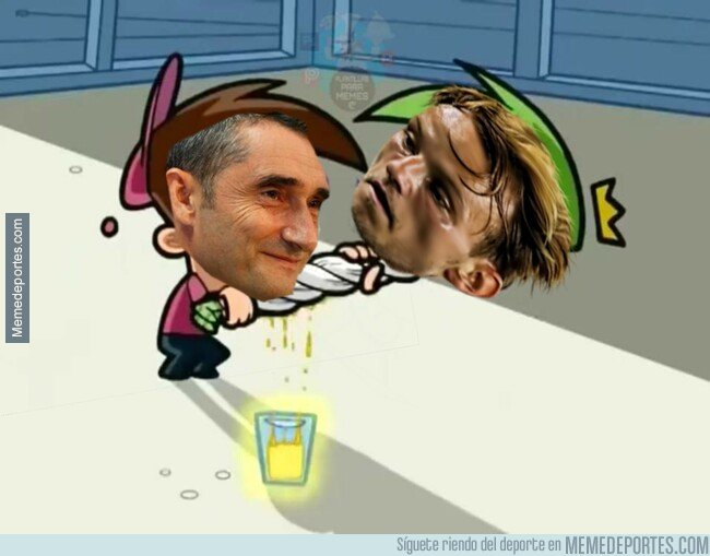 1066432 - Valverde sacando hasta la última gota de Rakitic