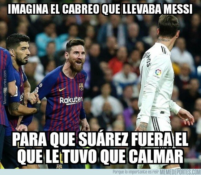 1066458 - ¡Menudo cabreo de Messi!