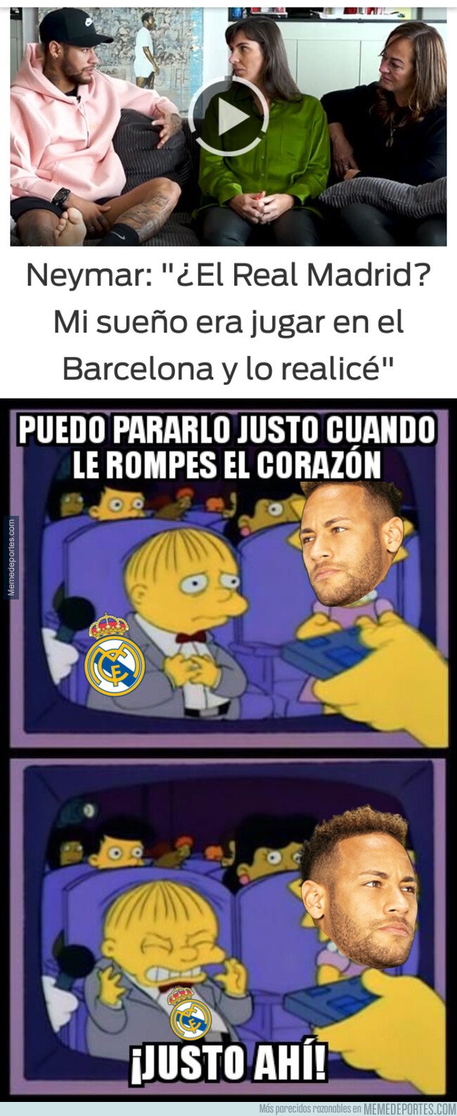 1066552 - Las declaraciones de Neymar que harán daño en Madrid