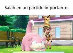 Enlace a Salah en los partidos importantes