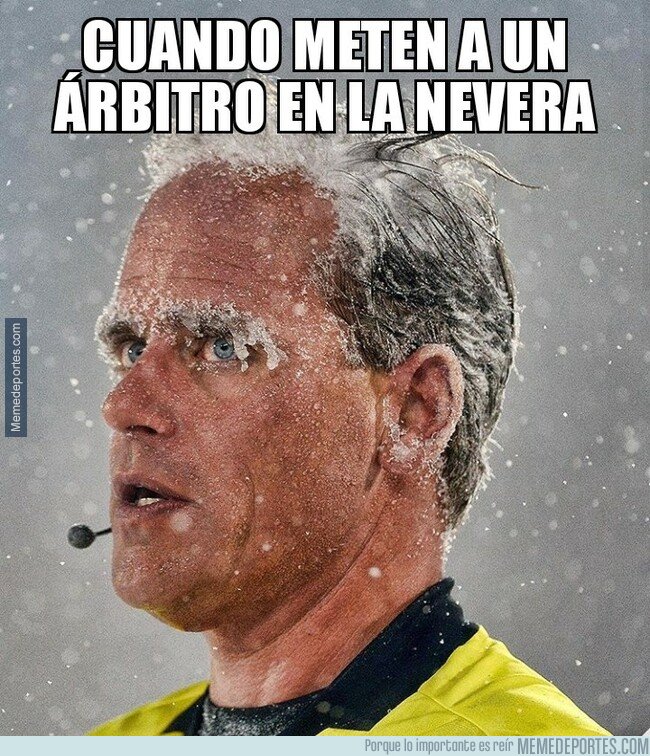 1066616 - Esto es lo que se ve por dentro de la nevera de los árbitros