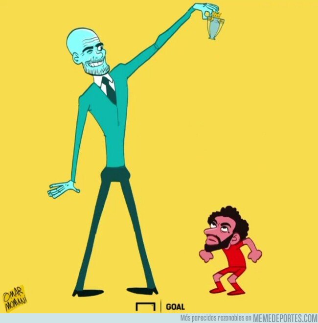 1066621 - Pep le pone la Premier muy difícil a los de Anfield, por @goalglobal