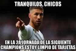 Enlace a Ramos lo tiene todo controlado
