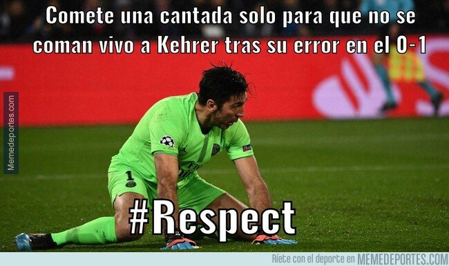 1067155 - Una cantada poco habitual en Buffon