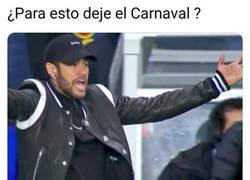 Enlace a Neymar se arrepiente de dejar el carnaval para esto