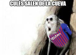 Enlace a Al fin salieron de la cueva los culés