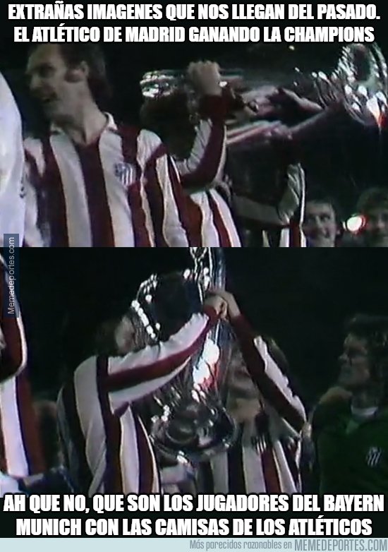 1067486 - ¿El Atlético de Madrid ganando la champions?