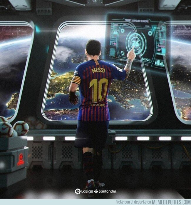 1067503 - El 'extraterrestre' Messi, máximo goleador de las grandes ligas con 26 tantos