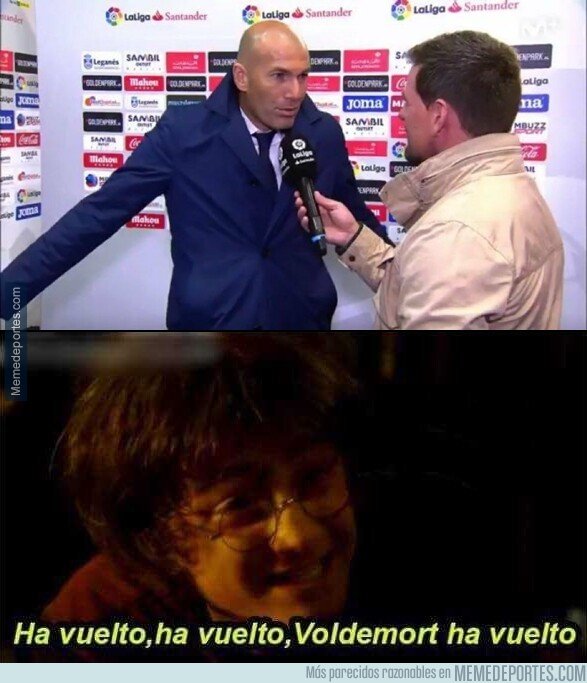 1067645 - Lo mejor del regreso de Zidane es que podremos usar este meme hasta el cansancio otra vez