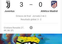 Enlace a No es la primera vez que Cristiano le hace un hat-trick al Atleti en Champions