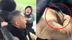 Enlace a Aunque poca gente lo vio, Dogulas Costa también hizo la celebración de los huevos de Simeone desde la grada