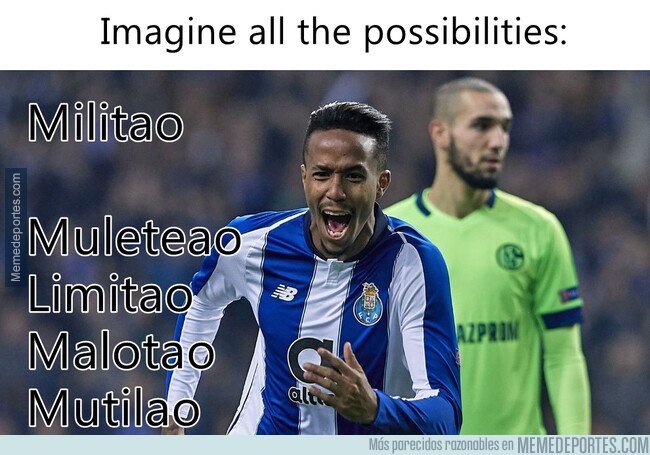 1068297 - Militao y todos los estilos de burla posibles