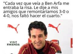 Enlace a Emery se la devuelve a Ben Arfa