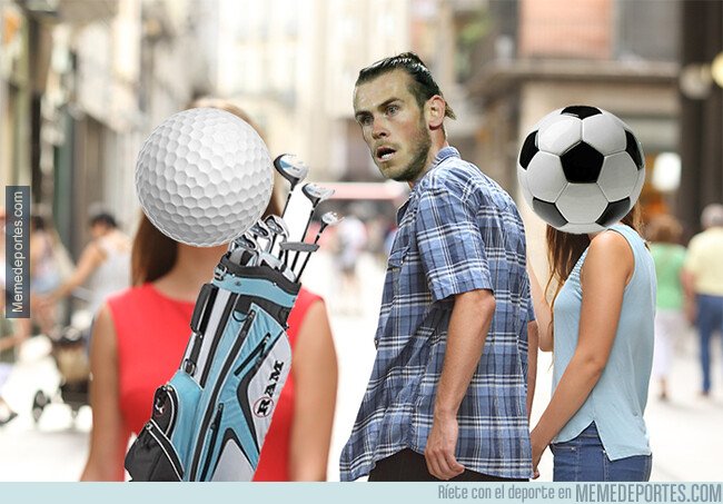 1068435 - Bale prefiere el golf al fútbol