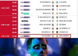 Enlace a El Madrid jugando un lunes