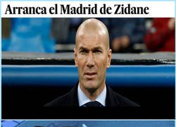Enlace a Todo a punto para el primer partido de Zidane