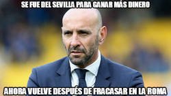 Enlace a Monchi ha pasado frío fuera de Sevilla