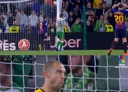 Enlace a Lo que todavía no has visto del golazo de Messi: ¿cuántos jugadores se echaron las manos a la cabeza?