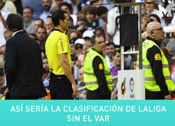 Enlace a Así sería la clasificación de LaLiga sin el VAR