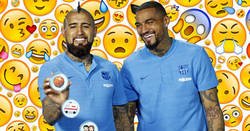 Enlace a Vidal y Boateng definen a sus compañeros del FC Barcelona con emojis