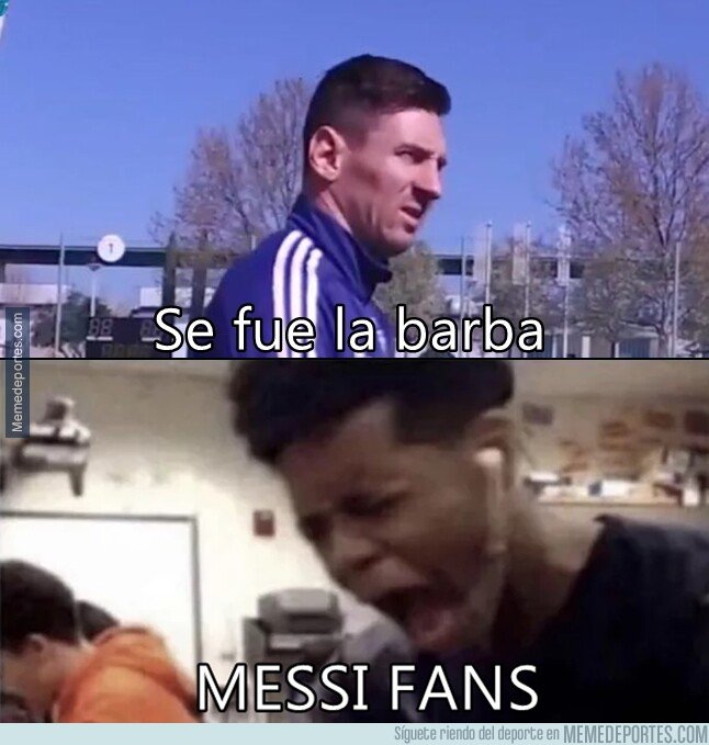 1069103 - Messi se ha quitado la barba en el momento cumbre de la temporada